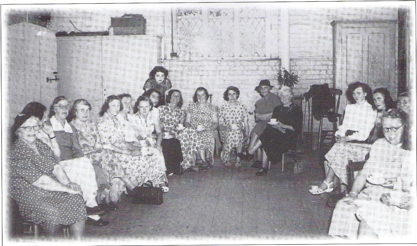WI meeting in Oak classroom 1951