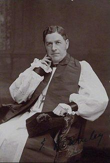 Revd Edwyn Hoskyns - curate at the time 